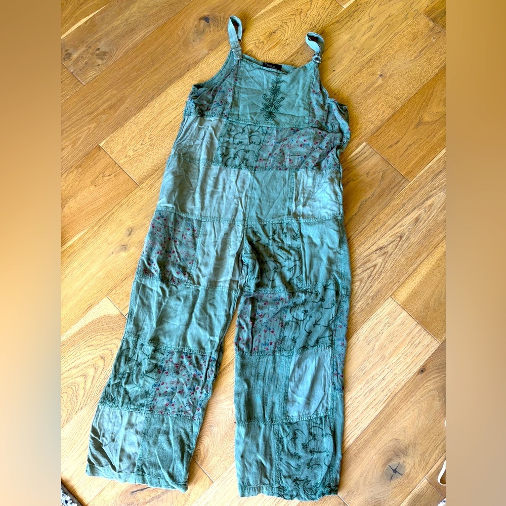 Papillon Patchwork Overalls Medium - image 3